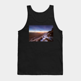 Upper Neuadd Reservoir from Bwlch Duwynt, Brecon Beacons National Park, Wales Tank Top